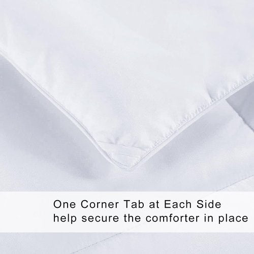 COHOME King Size Cooling Comforter - Luxury All-Season Quilted Down Alternative Duvet Insert | Breathable & Reversible, 92 x 102 Inches