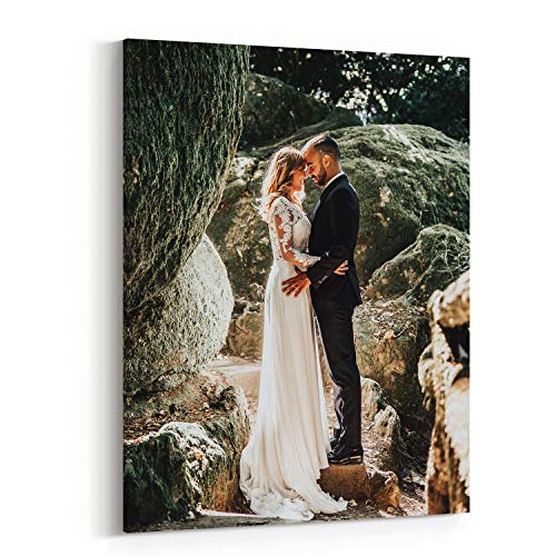 Personalized Custom Canvas Print - Framed 11x14 Photo Wall Art