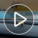 Solar-Powered Aircraft Dashboard Ornament - Rotating Propeller Car Decor