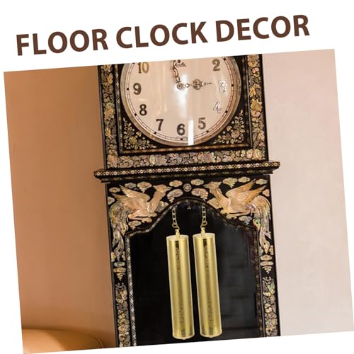 Grandfather Clock Decorative Hammer and Chain Weight Replacement Set