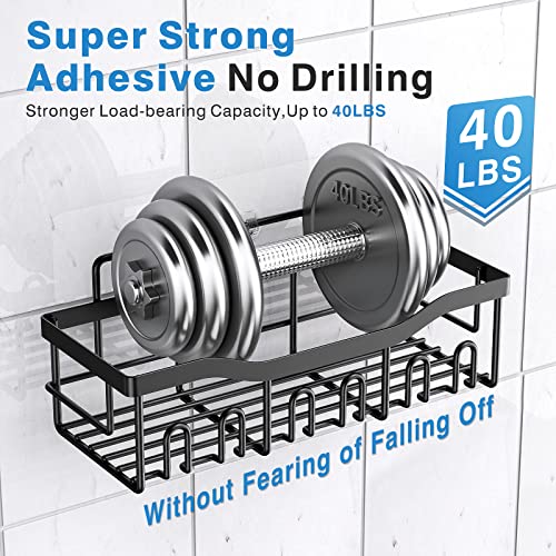 Shower Caddy 2 Pack Rustproof Stainless Steel Adhesive Organizer