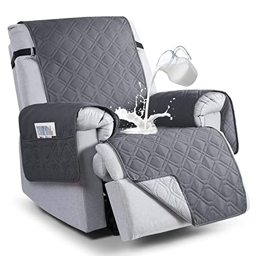 100% Waterproof Recliner Chair Cover, Non-Slip Pet Furniture Protector (23.6")