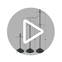 Haute Decor Adapt Adjustable Metal Christmas Stocking Tree Stand with 8 Hooks, Black - Versatile Holiday Decor