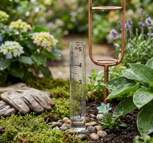 Small Replacement Rain Gauge Glass - 5.25" Height