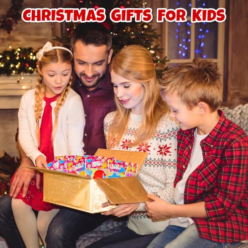Leetous 200 PCS Christmas Stocking Stuffers - Holiday Sticky Hands for Kids & Parties