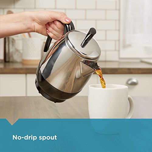 2-4 Cup Stainless Steel Electric Coffee Percolator with Keep Warm Function