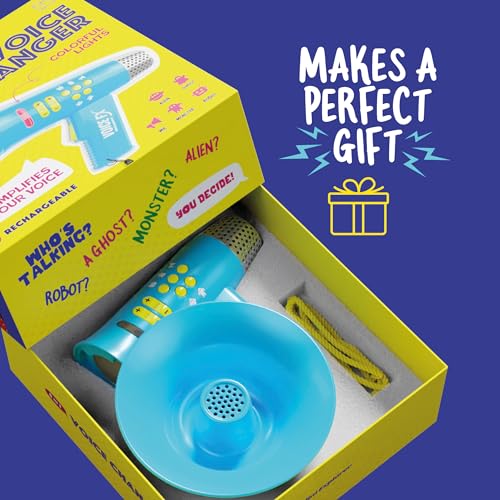 Mini Explorer 5-in-1 Kids Voice Changer Toy with Lights and Echo Control