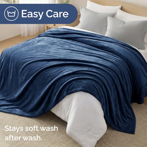 Twin Size Fleece Blanket - Ultra-Soft Warm Flannel for All Seasons