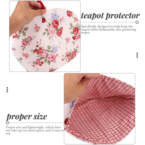 Vintage Floral Insulated Teapot Cozy - Cotton Tea Pot Warmer Cover