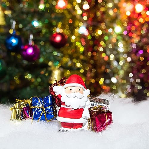 Fluffy Artificial Fake Snow Decor - Flame Resistant Indoor Snow (5.6 oz)