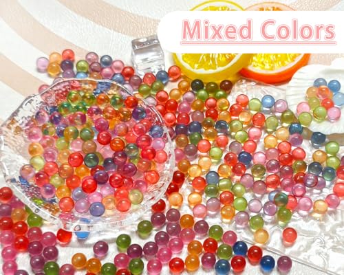 Clear Acrylic Vase Fillers 8mm (550 Pcs) - Decorative Gems for Centerpieces