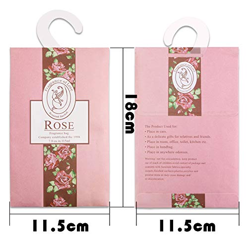 20-Pack Scented Sachets for Closets and Drawers, Long-Lasting Air Freshener