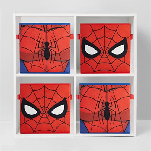 Collapsible Fabric Storage Cubes for Kids - 10-Inch Set of 2 Bins