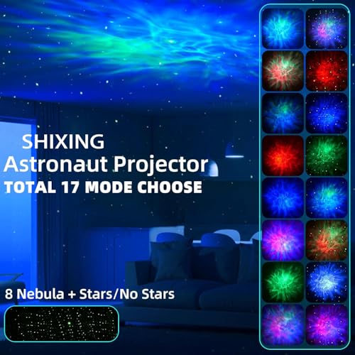 Astronaut Galaxy Projector Star Light with Remote and Timer