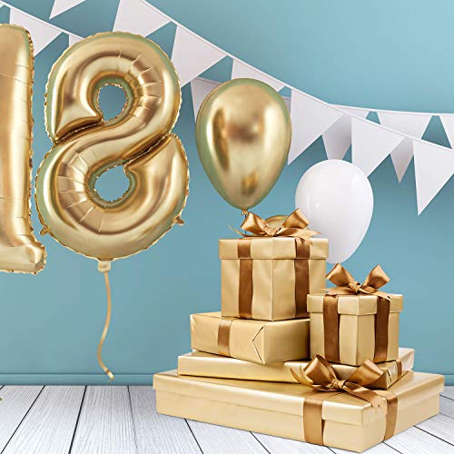 Gold Metallic Tissue Paper for Gift Wrapping Party Decor 50 Sheets - MIAHART