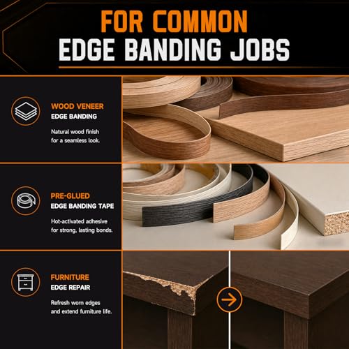 Digital Edge Banding Iron for Woodworking, Veneer & RC Hobbies