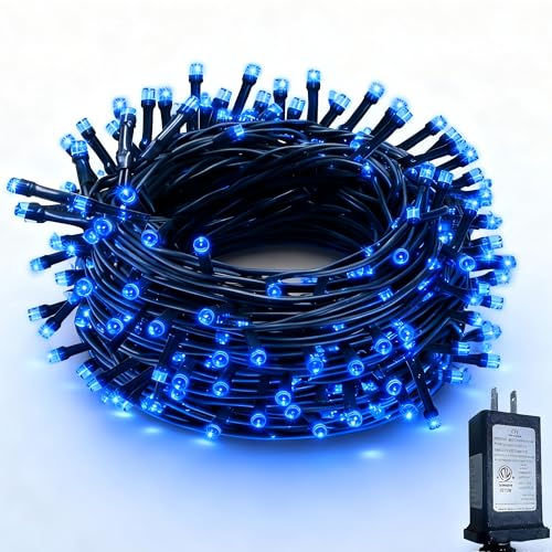 RPGT Blue Christmas Fairy String Lights 1000 LEDs 336ft Outdoor Decor