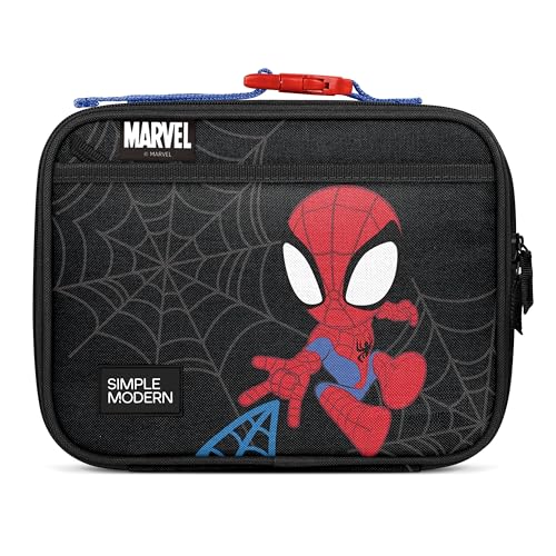 Simple Modern Spider-Man Kids Insulated Lunch Box Bag