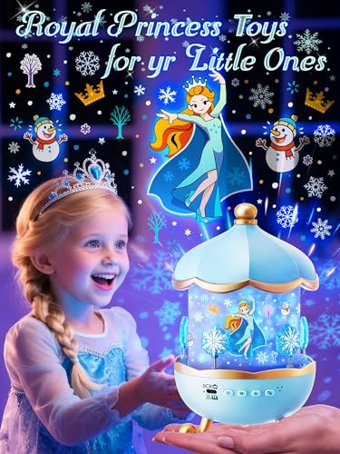 Kids Night Light Projector with 15 Lullabies, 16 Films & 315 Color Modes