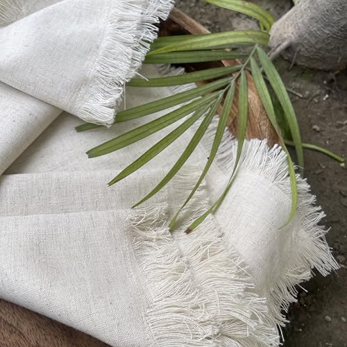 Aqua Cotton Cloth Napkins 18x18, Set of 12, Reusable Dinner Napkins