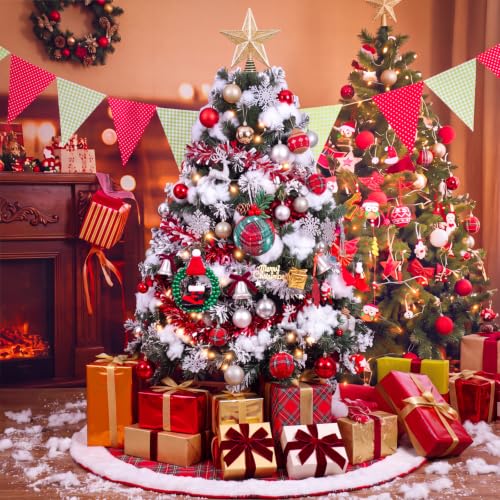 Fluffy White Artificial Snow Fiber for Christmas & Winter Village - 14.11 oz