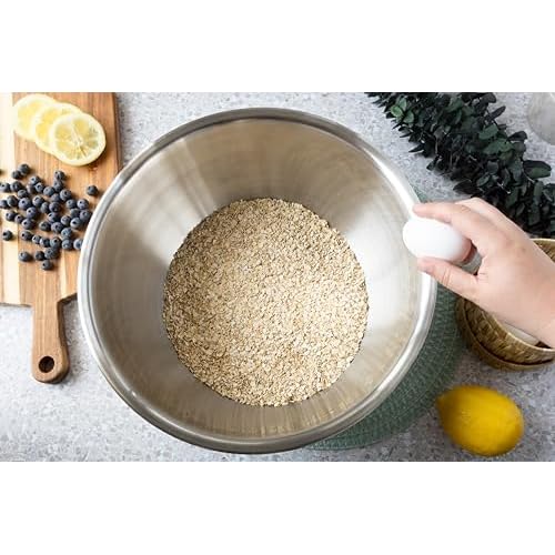 Fox Run Stainless Steel Mixing Bowl, Purple, 10.75 Quart