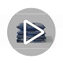 California King Blue Floral Quilt Set - 3 Piece Reversible Bedding
