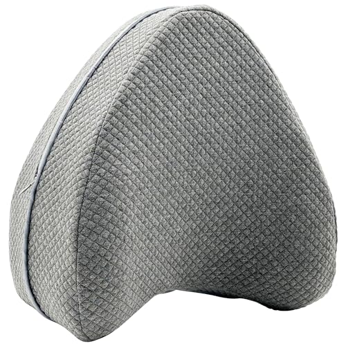 Knee Pillow Cover for Contour Leg Support Pillow - Gray