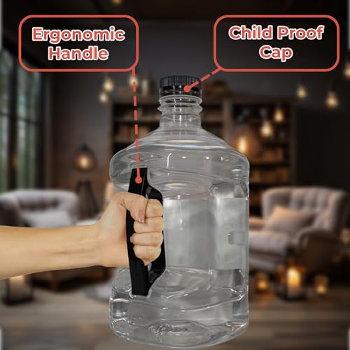 Liquid Paraffin Lamp Oil - 1 Gallon (128 oz) Smokeless & Odorless Fuel