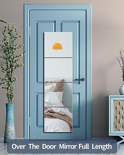 Shatterproof Acrylic Wall Mirror Tiles - 4 Pack 10x10 Self-Adhesive Mirror