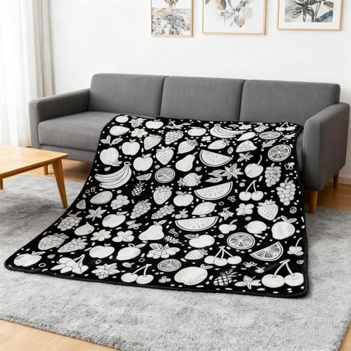 DIY Personalized Fleece Throw Blanket for Adults 50x60 Inch No-Sew Craft Kit