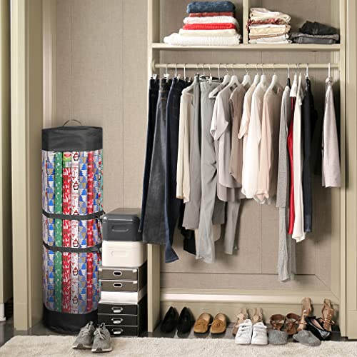Clear Wrapping Paper Storage Bag for 40-Inch Rolls and Ribbons