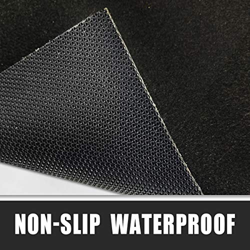 Absorbent Garage Floor Mat - 8.5' x 6.6' Reusable Oil Spill Pad
