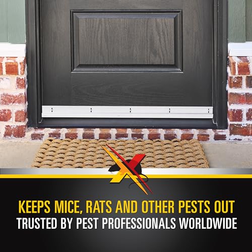 36-Inch Rodent-Proof Door Sweep - Heavy Duty Mill Aluminum Weather Seal