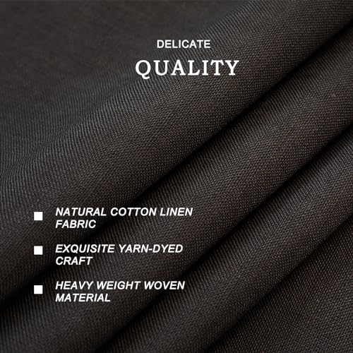 Black Fringed Rectangle Tablecloth 55x120 Inches for Dining & Events - Midsummer Breeze