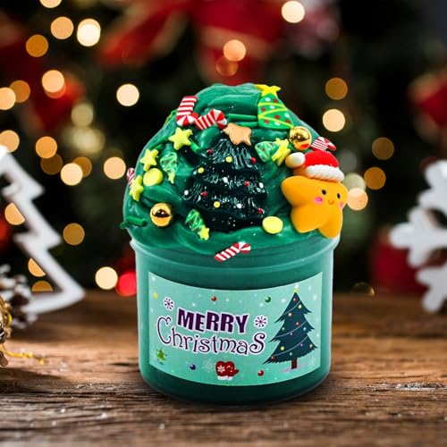 KYEVIS 2026 Slime Advent Calendar – Green, 24 Days of Creative Fun for Kids
