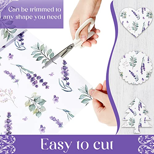 24 Sheets Scented Drawer Liners, Fresh Linen Fragrant Paper for Closet Dresser