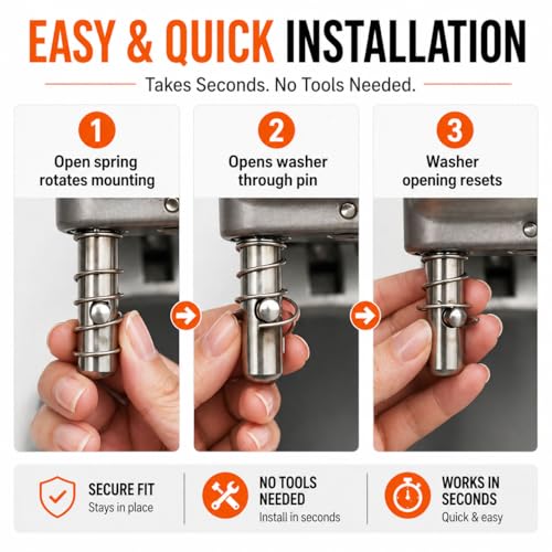 Stainless Steel Spring & Washer Kit for Tilt-Head and Bowl-Lift Mixers