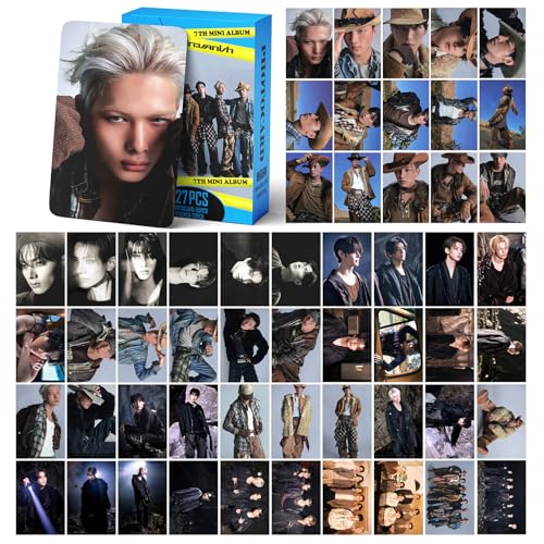 127-Piece Photocard and Sticker Set - Album Collectible Lomo Cards