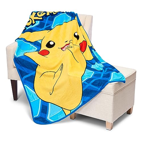 Micro Raschel Throw Blanket, 46" x 60", Soft Plush Character Bedding