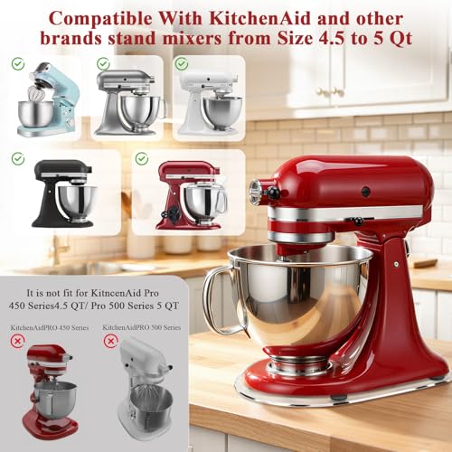 Acrylic Stand Mixer Slider Tray for 4.5-5Qt Tilt-Head Appliances