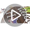 Interchangeable Seasonal Welcome Sign - 12-Inch Round Wooden Front Door Decor
