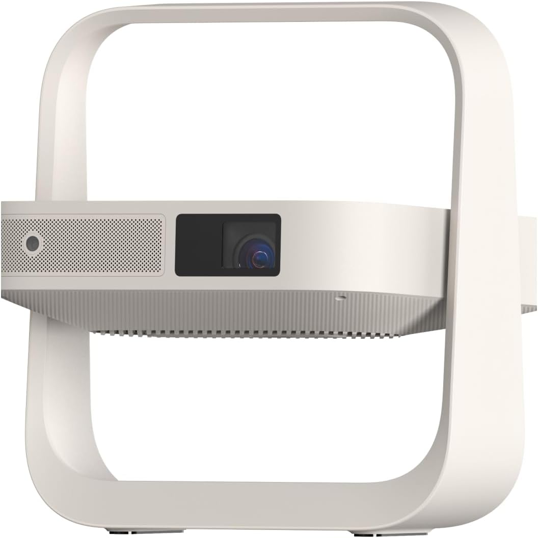 XGIMI Elfin Flip Portable Projector - 1080P Outdoor Projector with Netflix | Lightweight, Adjustable Stand