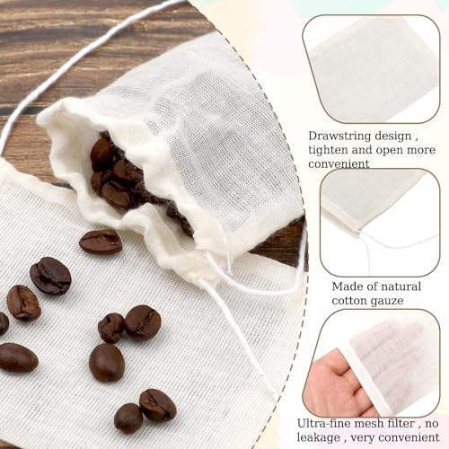 30pcs Small Organza Drawstring Bags, 8x10cm Mesh Pouches for Sachets