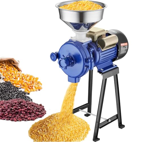 Electric Grain Mill Grinder 3000W Commercial Corn Spice Cereal Mill