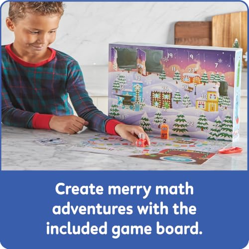 MathLink Cubes Advent Calendar - 24 Days Christmas Countdown Playset
