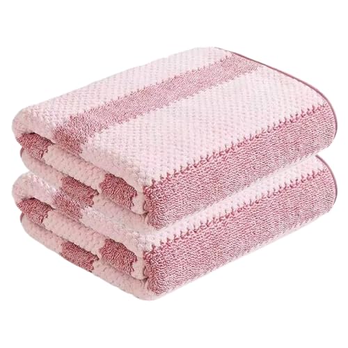 2-Pack Microfiber Bath Towels, Ultra Soft Quick Dry Towel Set (27x54 Inches)