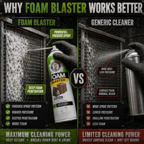 Leak Saver Foam Blaster AC Coil Cleaner Spray 3-Pack