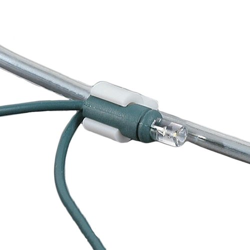 Novelty Lights WFC-1/4 Wire Frame Christmas Light Clip, 1/4", Made for Wire Frames to Hold Mini Lights, 1000 Pack