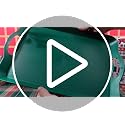 Thyle 4-Pack Christmas Color Serving Trays with Handles, 16.4 x 11 Inches